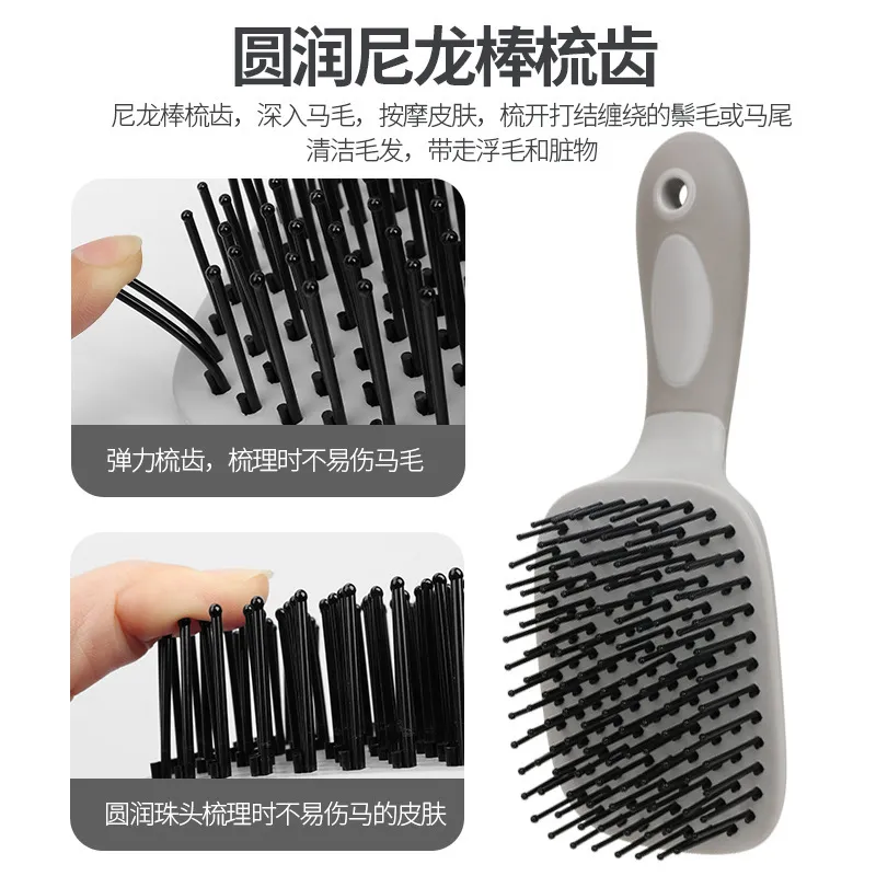 Grooming Kit - 馬の手入れキット 馬用清掃用品 馬用ブラシ＆コームセット