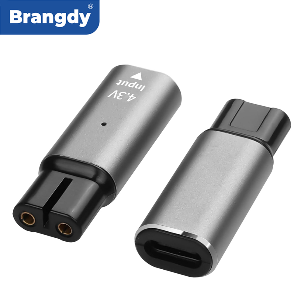 Aftershave - Brangdy 4.3V Type-C シェーバーアダプター充電器コンバータフィリップス Norelco OneBlade