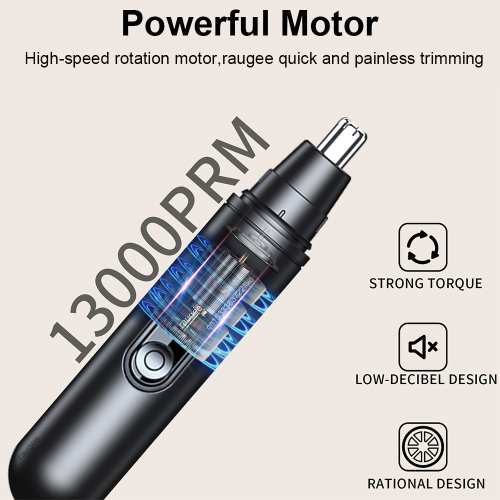 男性用電動鼻毛トリマー 鼻毛除去器 ポータブル 鼻毛・耳毛ト - Nose Trimmer のレビューと価格