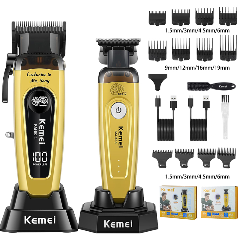 KEMEI メンズヘアトリマー、コードレスプロフェッショナル - Electric Shaver Rotary のレビューと価格