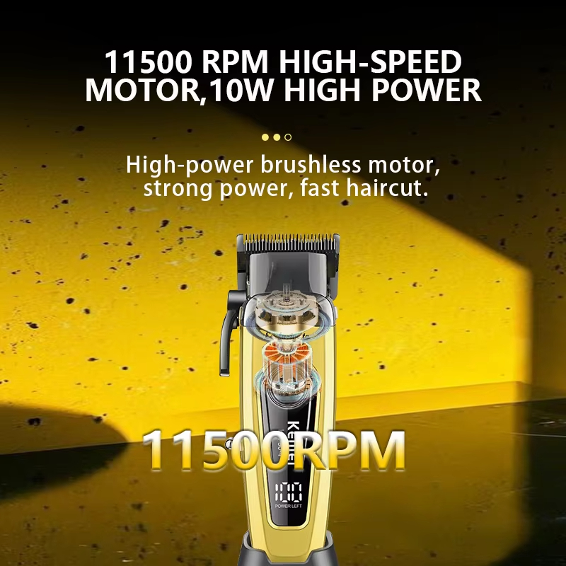 KEMEI メンズヘアトリマー、コードレスプロフェッショナル - Electric Shaver Rotary のレビューと価格
