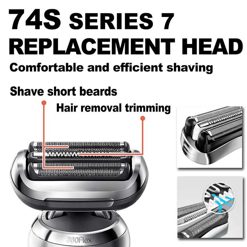 2パック 74S シリーズ 7 電気シェーバー交換ヘッド ブ - Aftershave のレビューと価格