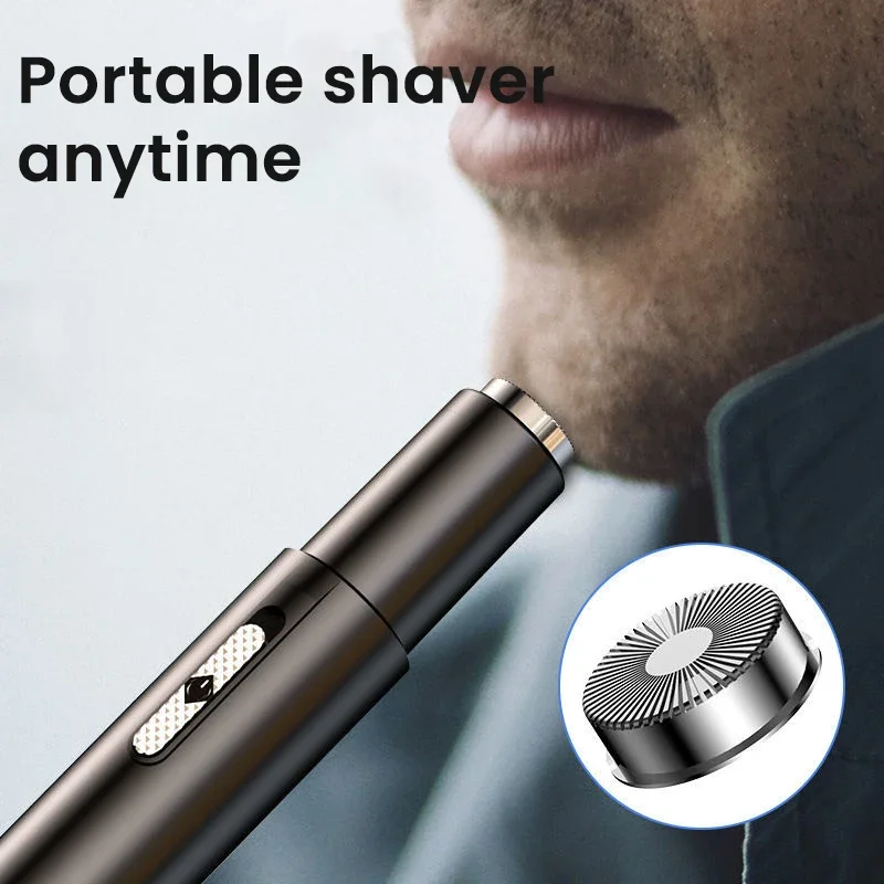 売れ筋電動鼻毛トリマーメンズ鼻毛耳毛除去器自動洗浄可能なヘア - Nose Trimmer のレビューと価格