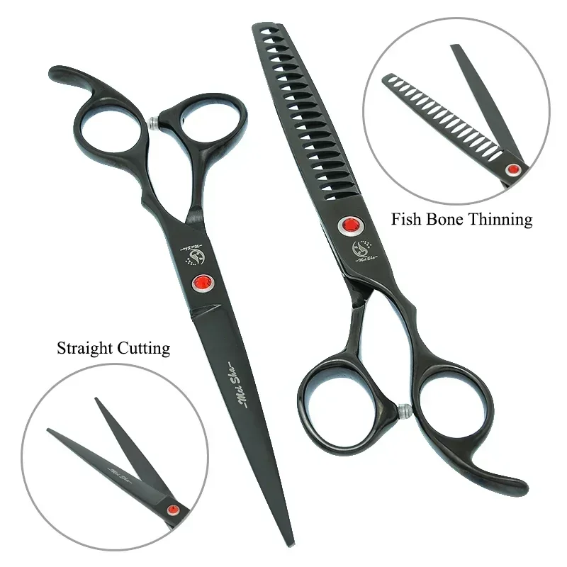 7.0インチプロフェッショナルペット用ハサミ JP440C  - Grooming Scissors のレビューと価格