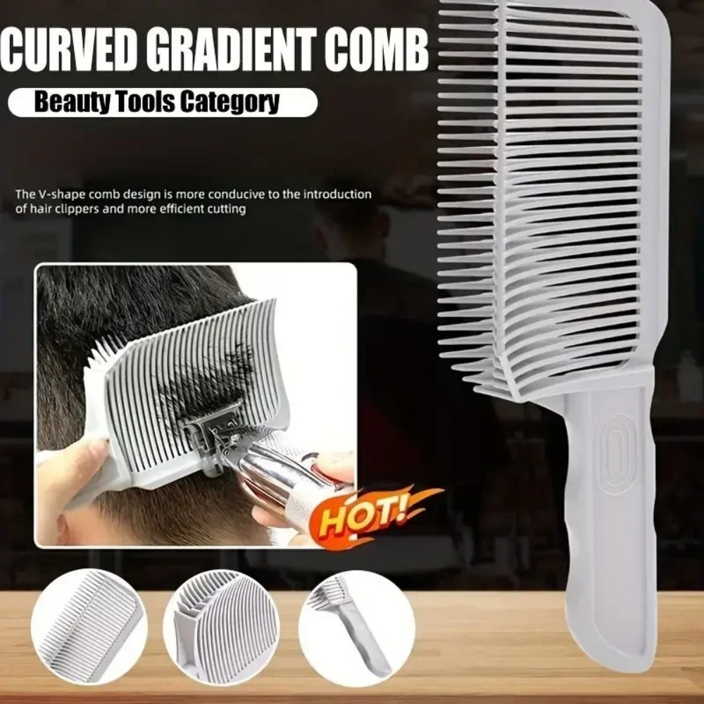 プロ用バーバーフェードコーム耐熱ヘアカットクリッパーブレンデ - Hair Clipper のレビューと価格