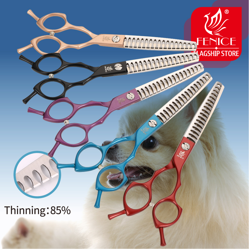 フェニーチェ 6.5/7.0インチ JP440C 犬用グルー - Grooming Scissors のレビューと価格