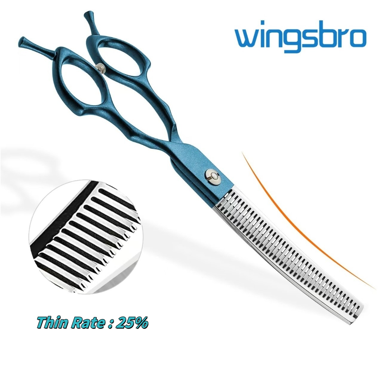 7インチ湾曲型チャンカーシザー、ステンレス製犬用グルーミング - Grooming Scissors のレビューと価格