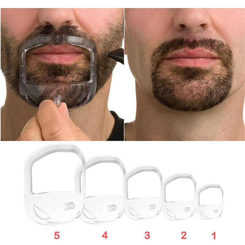 5 ピース/セットひげシェイパーヤギひげ口ひげグルーミングツ - Grooming Kit のレビューと価格